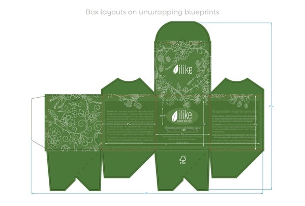 Box layouts on unwrapping blueprints